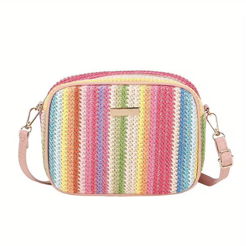 Woven Crossbody Bag