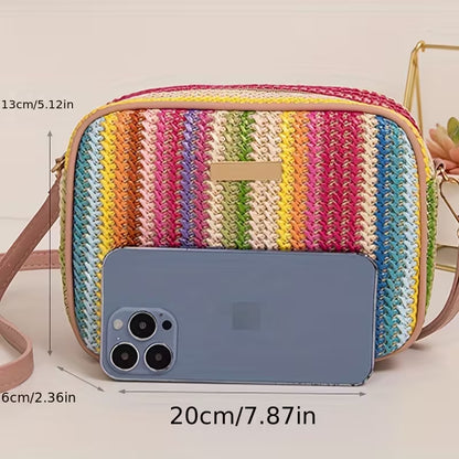 Woven Crossbody Bag
