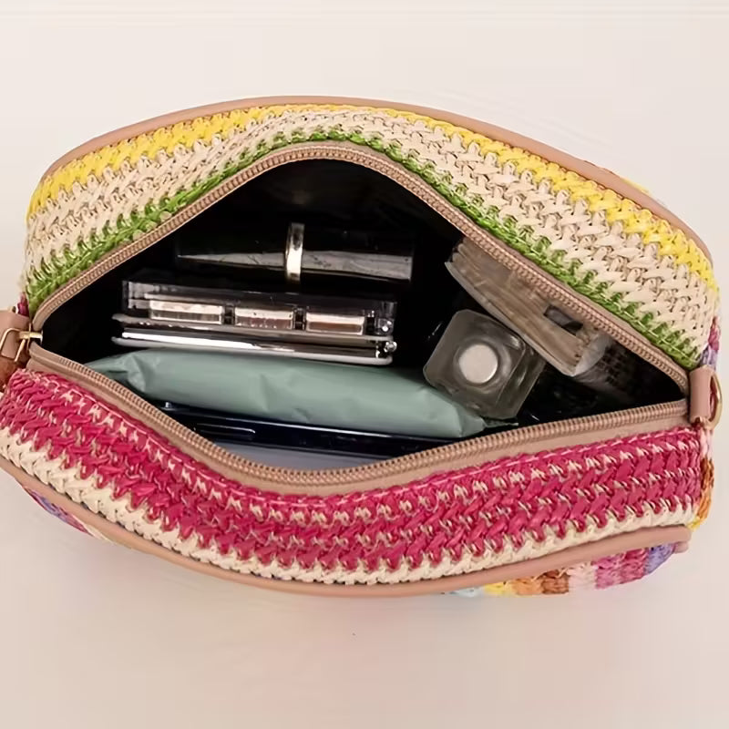 Woven Crossbody Bag
